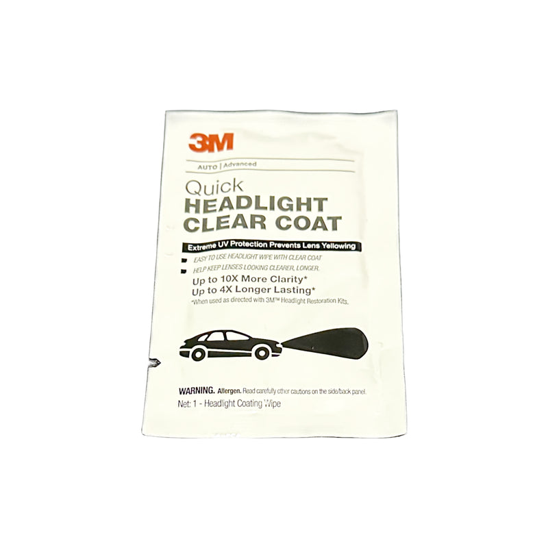 3M Quick Headlight Clear Coat Wipe - Detailing World Royal Palm Beach